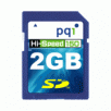 PQI 2GB Secure Digital Memory Card, High Speed 150X SD Card