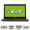 Acer Aspire AS5733-6437 15.6" Notebook: Core i5-480M 2.66GHz, 4GB RAM, 320GB HDD, Windows 7 Premium