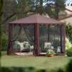 13-Ft. Screened Gazebo