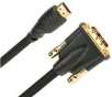 PCMS 1M (3.3 Feet) HDMI Male to DVI Male Digital Video Cable