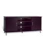 Broadway Black 60-inch TV Storage Console