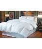 Arctica Alpine White Damask Stripe Down Blend Comforter