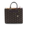 Dooney & Bourke 1975 Signature Janine Satchel