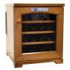 Haier 16-Bottle Wine Cellar with Bamboo Cabinet