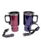 Two Heated Plug-in Travel Mugs