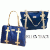 Ellen Tracy Croco Print Tote Bag & Satchel (2-pack)