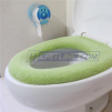 Terry Cloth Toilet Seat Cover, Random Color