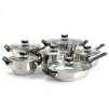 Best Home Stainless Steel 12-PC Cookware Set