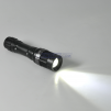 CREE A3 Q5 LED 3-Mode Zoom Flashlight, Black