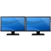 Dual Monitor Dell E2210 22-inch Widescreen Flat Panel Monitor with 3-Year Warranty
