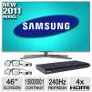 Samsung UN46D7000 46" Class 3D LED HDTV + Samsung Blu-ray Player + Samsung SSG-3050GB Active 3D Battery Glasses