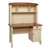 Christopher Lowell Shore Mini Solutions Workcenter, 63 1/4"H x 47 1/2"W x 23 1/2"D, Antique White