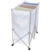 Essential Home Folding Triple Laundry Sorter With Cotton Bag SEARCHES Related (In-store Pickup Only)