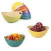 Core Bamboo Bucket Bowls: Set of 6