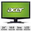 Acer G245HQ 24" Class Widescreen LCD Monitor - 1920 x 1080, 16:9, 80000:1, 5ms, DVI, VGA, Energy Star