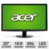 Acer S200HL Abd 20" Class Widescreen LED Backlit Monitor - 1600 x 900