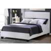 Tuscany Villa White Upholstered Queen-size Bed