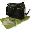 Trend Lab Black and Green Ultimate Diaper Bag