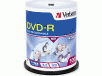 Verbatim DVD-R 4.7GB 16X Branded 100pk Spindle