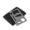 11-Tools-in-1 Stainless Steel Credit Card Survival Tool