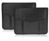 2-Pack: Verizon Deluxe Leather Tablet and iPad Sleeve w/ Front Pocket & Suede Interior Lining