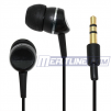 In-Ear Earphone, Headphone, Earbud For MP3 / MP4 / IPOD / PSP / NDS, 3.5mm, Black Color