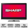 Sharp LC60LE810UN AQUOS 60" Class Quattron Edgelit LED HDTV (Refurbished)