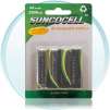 Suncocell 4pcs 2500mAh AA NiMH Batteries