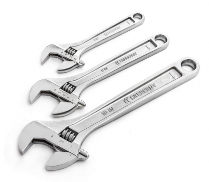 Crescent Adjustable Wrench Set 3 pc