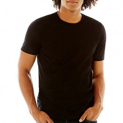 Arizona Super Soft Mens Crew Neck Short Sleeve T-Shirt for $2.49, More