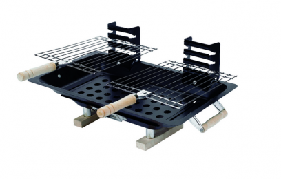 Marsh Allen 17" Steel Hibachi Charcoal Grill