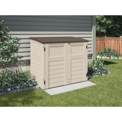 Suncast 4x2-Foot Horizontal Storage Shed w/ Floor Kit