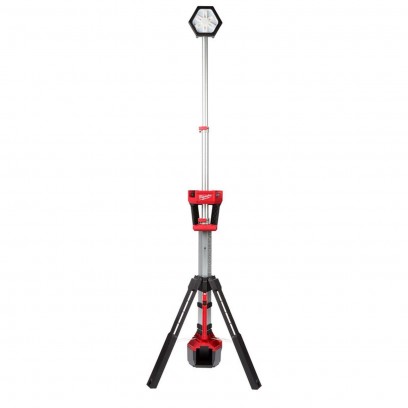 Milwaukee M18 Rocket 2500 lm LED Dual Power Tripod Tower Light