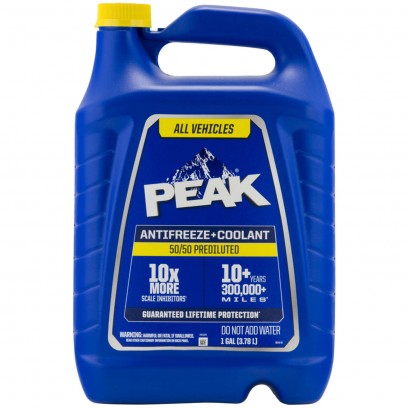 1-Gallon Peak 50/50 Antifreeze/Coolant