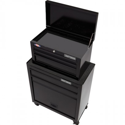 Craftsman 26.5 in. 5 drawer Metal Ball-Bearing Tool Center 45.5 in. H X 14 in. D