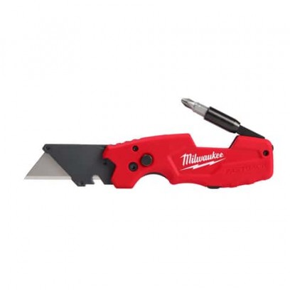 Ace Hardware: Milwaukee Fastback 8-3/4 in. Folding 6-in-1 Utility Knife Red 1 pc for $14.99, More