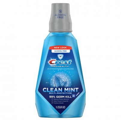 Crest Mouthwash 1L 2-Ct & Oral-B Toothbrush (Soft Bristle) 2-Ct + $5 Extrabucks Rewards