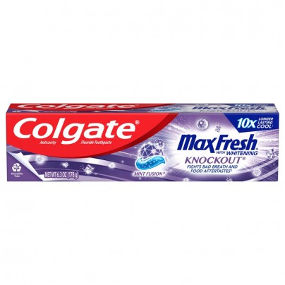 CVS -  6.3-Oz or 4.2-Oz Colgate Max Fresh Toothpaste + $4 Extrabucks Rewards:  2 for $4.98