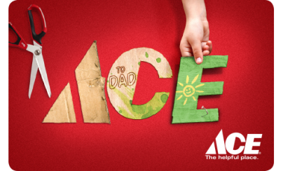 Ace Rewards Members: Buy a $50 Ace Hardware Gift Card (Digital or Physical) & Get a $10 Ace Hardware eGift Card
