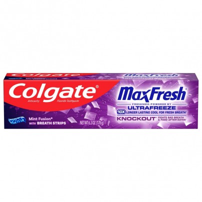 CVS - 6.3-Oz or 4.2-Oz Colgate Max Fresh Toothpaste + $4 Extrabucks Rewards: 2 for $4.98